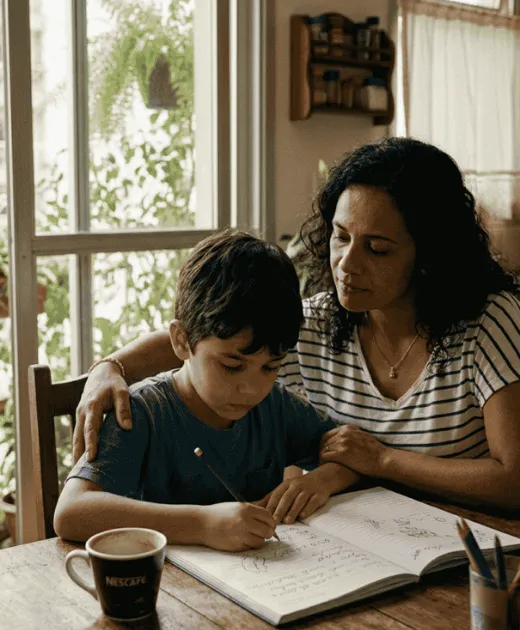 Mãe e filho